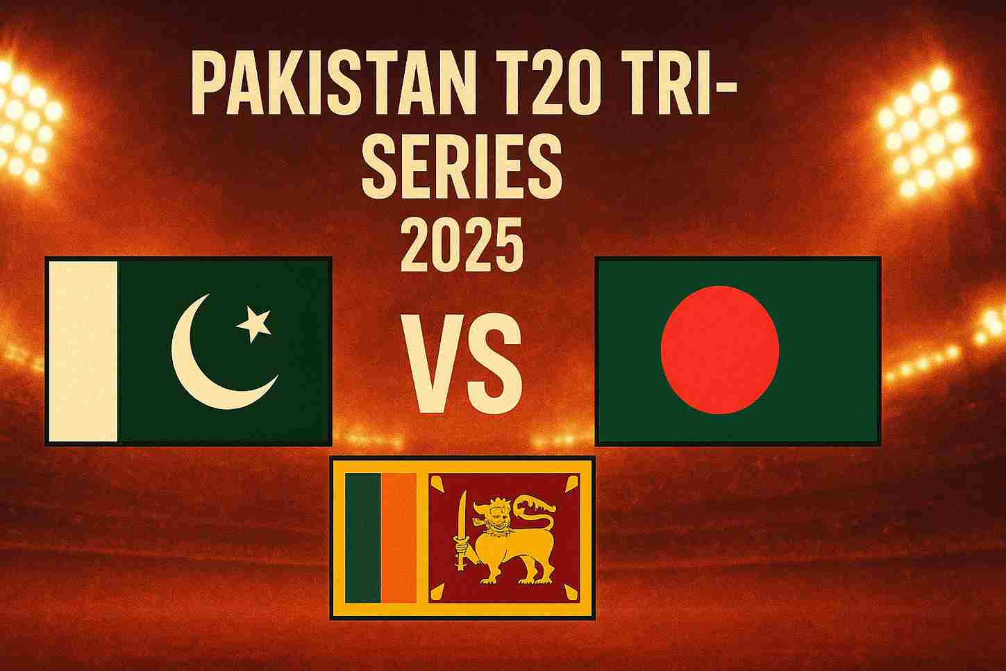 Pakistan T20 Tri-Series 2025 Live Streaming, Schedule, Squad
